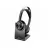 Casti cu microfon Poly VOYAGER FOCUSS2 USB-A HS WITH CHARGE STAND, WIRELESS / BLUETOOTH, ANC, NOISE-CANCELLING DUAL-MIC WITH ACOUSTIC FENCE TECHNOLOGY, SOUNDGUARD DIGITAL, 32MM, 20 HZ TO 20 KHZ, UP TO 19 HOURS OF WIRELESS TALK TIME ANC ON, CARRYING CASE