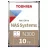 HDD TOSHIBA 3.5" HDD 10.0TB-SATA-512MB Toshiba N300 NAS Systems (MN10ADA10TS), NAS, 24/7, CMR, 7200rpm, 1.0M (MTTF)