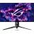 Игровой монитор ASUS 31.5" ASUS ROG Swift OLED PG32UCDP HDR10 4K Gaming Monitor 16:9, 0.182, 0.03ms, Dual Mode (4K 240Hz or FHD 480Hz), 450cd/m2, DCI-P3 99%, Ergonomic Stand, Contrast 1.500.000:1, 3840x2160 QHD, USB Hub, USB-C, 2xHDMI v2.1/Display Port1.4, (monitor/монит
