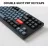 Игровая клавиатура Keychron Keychron V3 QMK/VIA Custom Mechanical Keyboard Russian Layout (V3-C1-RU), Frosted Black, 80% TKL layout, Knob, RGB Backlight, Keychron K pro Mechanical Red Switch, Hot-Swap, USB Type-C, gamer (tastatura/клавиатура)