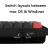 Игровая клавиатура Keychron Keychron V5 QMK/VIA Custom Mechanical Keyboard Russian Layout (V5-C1-RU), Frosted Black, 96% layout, Knob, RGB Backlight, Keychron K pro Mechanical Red Switch, Hot-Swap, USB Type-C, gamer (tastatura/клавиатура)