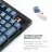 Игровая клавиатура Keychron Keychron V6 Max QMK/VIA Wireless Custom Mechanical Keyboard (V6M-D3), Carbon Black, Full Size layout, Knob, RGB LED Backlight, Gateron Jupiter Mechanical Brown Switch, Hot-Swap, 2.4GHz&Bluetooth, USB Type-C, gamer (tastatura/клавиатура)