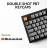 Игровая клавиатура Keychron Keychron K10 Max QMK Wireless Custom Mechanical Keyboard Russian Layout (K10M-H1-RU), Black, Full Size layout, RGB Backlight, Keychron Super Mechanical Red Switch, Hot-Swap, 2.4GHz&Bluetooth, USB Type-C, gamer (tastatura/клавиатура)