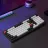 Игровая клавиатура Keychron Keychron Q5 HE QMK Wireless Custom Full-Metal Mechanical Keyboard (Q5H-M1), Carbon Black, 96% layout, Knob, RGB Backlight, Gateron Double-Rail Magnetic Nebula Switch, Hot-Swap, 2.4GHz&Bluetooth, USB Type-C, gamer (tastatura/клавиатура)