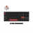 Клавиатура Keychron Keychron C3 Pro QMK/VIA Wired Mechanical Keyboard (C3P-A1), Black, 80% TKL layout, Red Backlight, Keychron K pro Mechanical Red Switch, USB Type-C, gamer (tastatura/клавиатура)