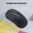 Mouse wireless Keychron M3 WIRELESS MOUSE, DPI RANGE 100-26000, 650 IPS, POLLING RATE 1000 HZ (2.4 GHZ/BLUETOOTH/WIRED MODE), RGB BACKLIGHT, BATTERY 600 MAH, USB TYPE-C, BLACK (MOUSE/МЫШЬ)