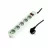 Сетевой фильтр GEMBIRD Gembird Surge Protector SPG3-B-15C, 5 Sockets, 4.5m, up to 250V AC, 16 A, safety class IP20, Grey
