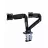 Suport pentru monitor GEMBIRD Arm for 2 monitors 17”-35” - Full-motion desk arm Gembird MA-DA2-03, Alu and Steel, Gas spring 3-10 kg per screen, VESA 75/100, arm rotates, extends and retracts, tilts to change reading angles, and allows to rotate display from landscape-to-portrait