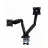 Suport pentru monitor GEMBIRD Arm for 2 monitors 17”-35” - Full-motion desk arm Gembird MA-DA2-03, Alu and Steel, Gas spring 3-10 kg per screen, VESA 75/100, arm rotates, extends and retracts, tilts to change reading angles, and allows to rotate display from landscape-to-portrait