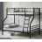 Pat Evger ДВУХЪЯРУСНАЯ КРОВАТЬ  R-70XL 90/140X200CM BLACK