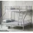 Pat Evger ДВУХЪЯРУСНАЯ КРОВАТЬ  R-70XL 90/140X200CM GREY