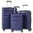 None CCS КОМПЛЕКТ ЧЕМОДАНОВ  5225 SET NAVY