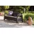 Leagăn de grădină FunFit САДОВЫЙ ДИВАН KETER CORFU II LOVE SEAT MAX BROWN/OAT (258947)