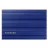 Жёсткий диск внешний Samsung 2.0TB Samsung Portable SSD T7 Shield Blue, USB-C 3.1 (88x59x13mm, 98g,R/W1050/1000MB/s, IP65) MU-PE2T0R/WW