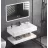 Set mobilier baie cu lavoar Cersanit SET MOBILIER BAIE DIN PIATRA SINTERIZATA 1009A (60CM)