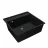 Set chiuveta de bucatarie si baterie Sandonna CHIUVETA  SELENA 530 (NEGRU METALIC)
