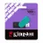 USB flash drive KINGSTON 128GB USB3.2   DATATRAVELER EXODIA S BLACK/TEAL, MOVING CAP DESIGN, (READ 100 MBYTE/S, WRITE 12 MBYTE/S)