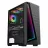 Carcasa fara PSU GAMEMAX CASE ATX  PRISM, W/O PSU, 0.5MM, 3X120MM ARGB, FRONT INFINITY SPACE MIRROR, TEMPERED GLASS, DF, 1XUSB3.0, 2XUSB2.0, 2X3.5", 2X2.5", BLACK