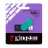USB flash drive KINGSTON 128GB USB3.2 Flash Drive Kingston DataTraveler Exodia S (DTXS/128GB), Black + Turquoise, Plastic, Slider Cap