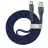 Cablu Rivacase TYPE-C CABLE  PS6102 BL12, NYLON BRAIDED, 1.2M, BLUE