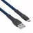 Cablu Rivacase TYPE-C CABLE  PS6102 BL12, NYLON BRAIDED, 1.2M, BLUE
