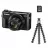 Camera foto compacta CANON DC Canon PS G7 X Mark II Black, Vlogger Kit