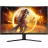 Игровой монитор AOC 31.5" AOC CQ32G4VE, Black, VA, 2560x1440, 180Hz, AdaptiveSync, 0.5msMPRT, 300cd, HDR10, HDMI+DP