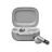 Casti fara fir JBL Wireless JBL Live Beam 3 True wireless noise-cancelling earbuds with stick-closed design and Smart Charging Case™ Silver JBLLIVEBEAM3SIL