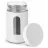 Set containere Tadar Набор банок для хранения Tadar Prato White 3pcs