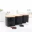 Set containere Tadar Набор контейнеров Tadar Geometric Black 3pcs