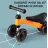 Bicicleta fara pedale Beise Беговел Beise Grow Future Orange (69779)