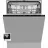 Masina de spalat vase incorporabila GORENJE Dish Washer/bin Gorenje GVB67364