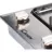 Plita incorporabila cu gaz Candy CDG32/1SPX, Inox