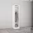Dulap MOBILDOR Dulap Smart-Home 0.40x0.56x2.0H m. cu bară p/u umerașe Alb/Anthracite