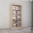 Dulap MOBILDOR Dulap Smart-Home 0.90x0.56x2.0H m. cu polițe Sonoma/Alb