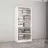 Dulap MOBILDOR Dulap Smart-Home 0.80x0.56x2.0H m. cu polițe Sonoma/Alb
