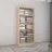 Dulap MOBILDOR Dulap Smart-Home 0.80x0.56x2.0H m. cu polițe Sonoma/Alb