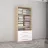Шкаф MOBILDOR Dulap Smart-Home 1x0.56x2.0H m. cu polițe și sertare Alb/Anthracite