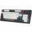 Gaming keyboard Bloody Gaming Wireless Keyboard Bloody WS98, Mechanical, BLMS Linear SW, 98-Keys, PBT Keycaps, Quiet Typing, RGB, Rechargeable, USB+BT+2.4Ghz, EN/RU, Grey