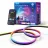 Внутренняя светодиодная лента GOVEE Light Strip  GOVEE RGBIC Neon Rope Strip Ligth 2s 4m, Black, Smart Wi-Fi Light Strip, Wi-Fi + BT, Matter Compatible, Multicolor, Zonal Color Control, App, Shape Recognition, No Hub Required, Flexible Installation, AI Lighting Bot