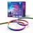 Внутренняя светодиодная лента GOVEE Light Strip  GOVEE RGBIC Neon Rope Strip Ligth 2s 4m, Black, Smart Wi-Fi Light Strip, Wi-Fi + BT, Matter Compatible, Multicolor, Zonal Color Control, App, Shape Recognition, No Hub Required, Flexible Installation, AI Lighting Bot