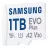 Карта памяти KINGSTON 1.0TB MicroSD (Class 10) UHS-I (U3) +SD adapter, Samsung EVO Plus 2024 "MB-MC1T0SA" (R:160MB/s)