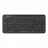 Tastatura fara fir A4TECH Wireless Keyboard A4Tech FBK36C AS, Compact, Ultra Slim, Laser Inscribed Keys, up to 3 Devices, Rechargeable, 4 Hotkeys, 2.4Ghz+BT, EN/RU/RO, Black