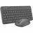 Клавиатура беспроводная A4TECH Wireless Keyboard & Mouse A4Tech FG3200 Air2, Compact, Low Profile, Silent, 2000dpi, 4 buttons, Ambidextrous, 1xAA/1xAA, 2.4Ghz, EN/RU/RO, Grey