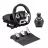 Volan GENIUS Wheel Genius SpeedMaster X5 FF, 1080 degree, Shifter & Pedals, 6+R shifter, 3xPedals, Paddle Shifters, Dual-motor vibration, USB-C, Black