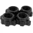 Гантель Dumbbell Гантель FunFit Dumbbell Set 2x15kg (4259)