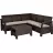 Mobila individuala KETER Набор садовой мебели Keter Corfu II Relax Set Brown/Oat (258949)