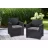 Mobila individuala KETER Набор садовой мебели Keter Elodie Chair Set Graphite/Coolgray (255769)