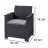 Mobila individuala KETER Набор садовой мебели Keter Elodie Chair Set Graphite/Coolgray (255769)
