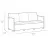 Mobila individuala KETER Набор садовой мебели Keter Elodie Set + Chicago Table Graphite/Gray (246150)
